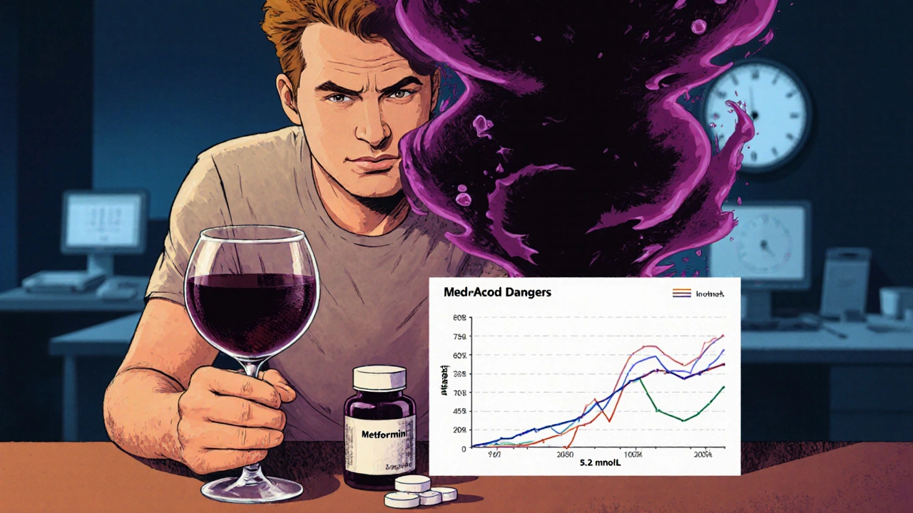 Metformin and Alcohol: What You Need to Know About Lactic Acidosis Risk