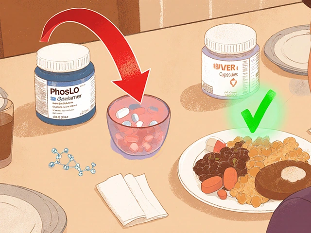 Compare PhosLo (Calcium Acetate) with Alternatives for Managing High Phosphate Levels