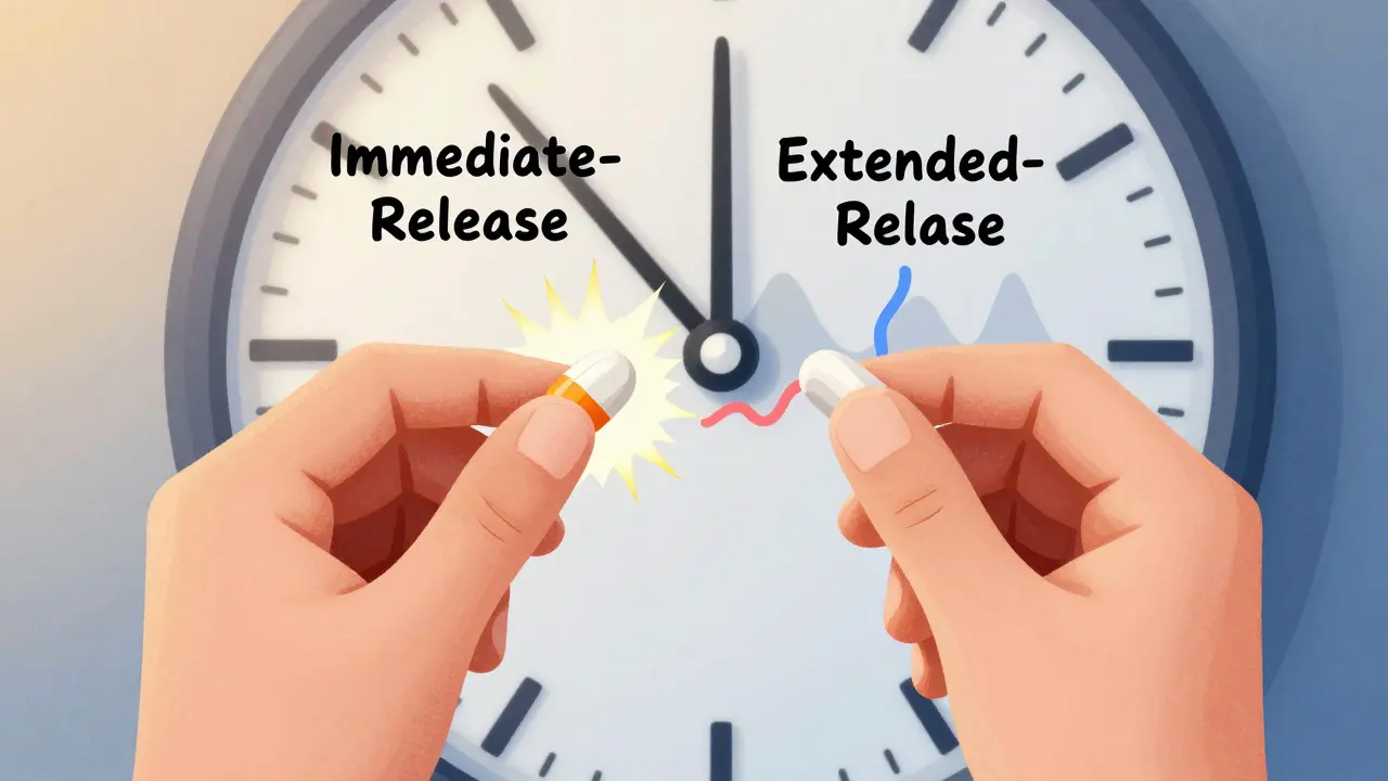 Extended-Release vs. Immediate-Release Medications: When Timing Matters for Safety