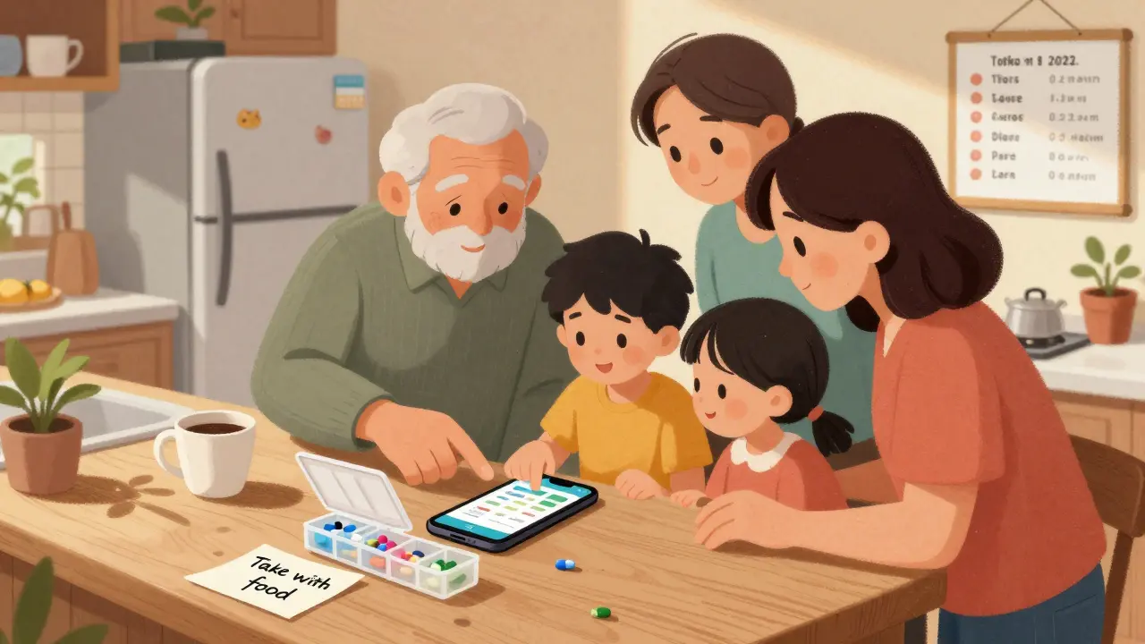 How to Build a Shared Medication Calendar for Family and Caregiver Coordination