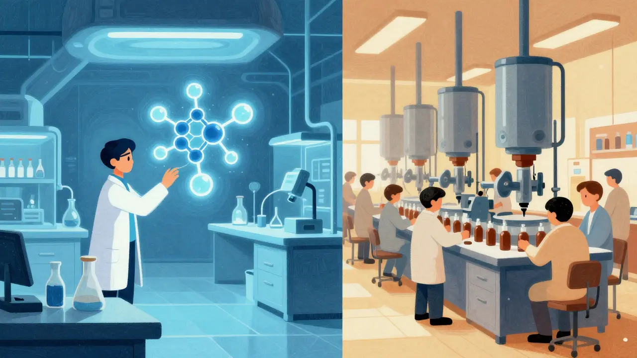 Generic vs Brand Drug Labor Costs: Why Generics Are Cheaper to Make