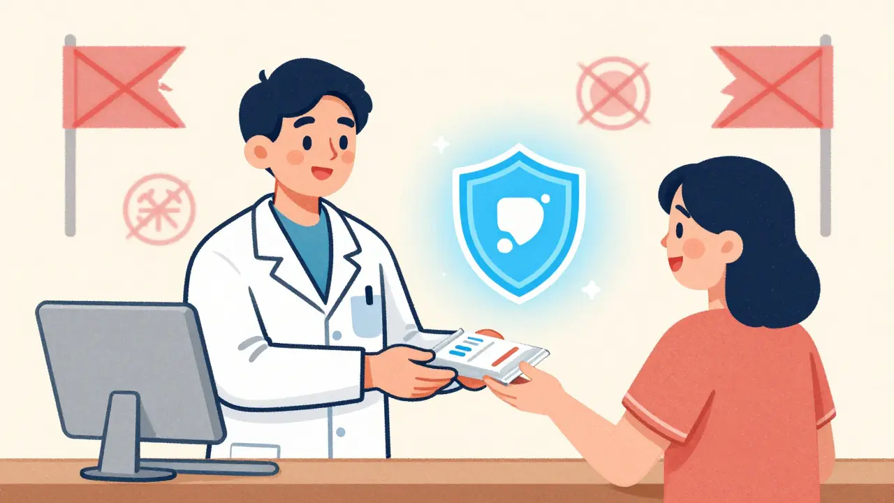 Safe online pharmacy delivery with security shield