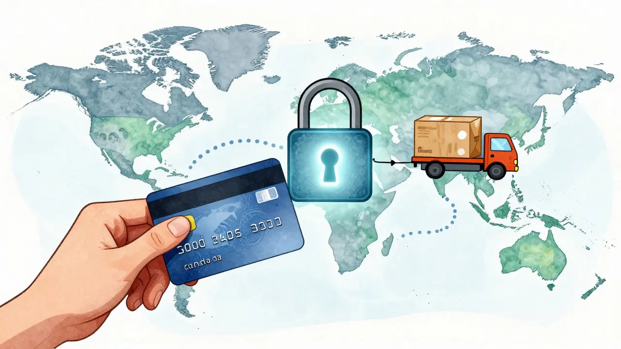Secure online ordering and delivery of medication