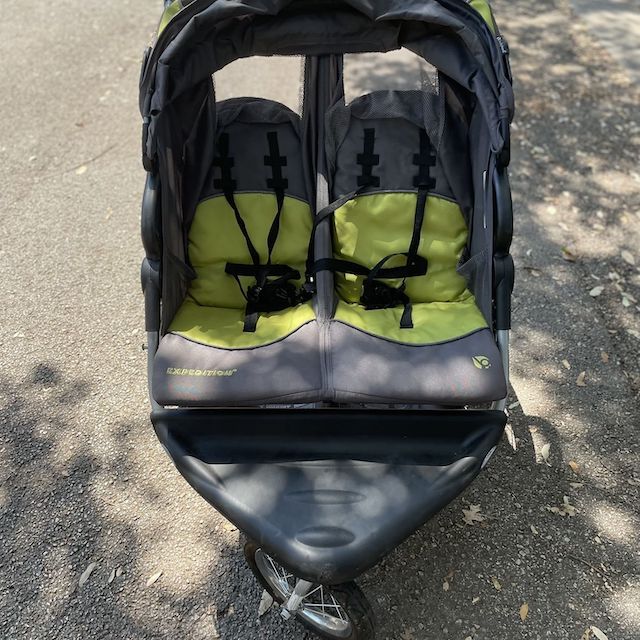 baby trend navigator double jogger stroller