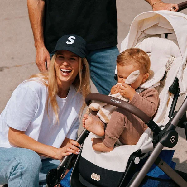 when can baby sit up in stroller?