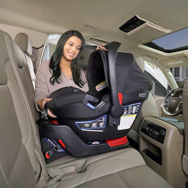 baby stroller and car seat