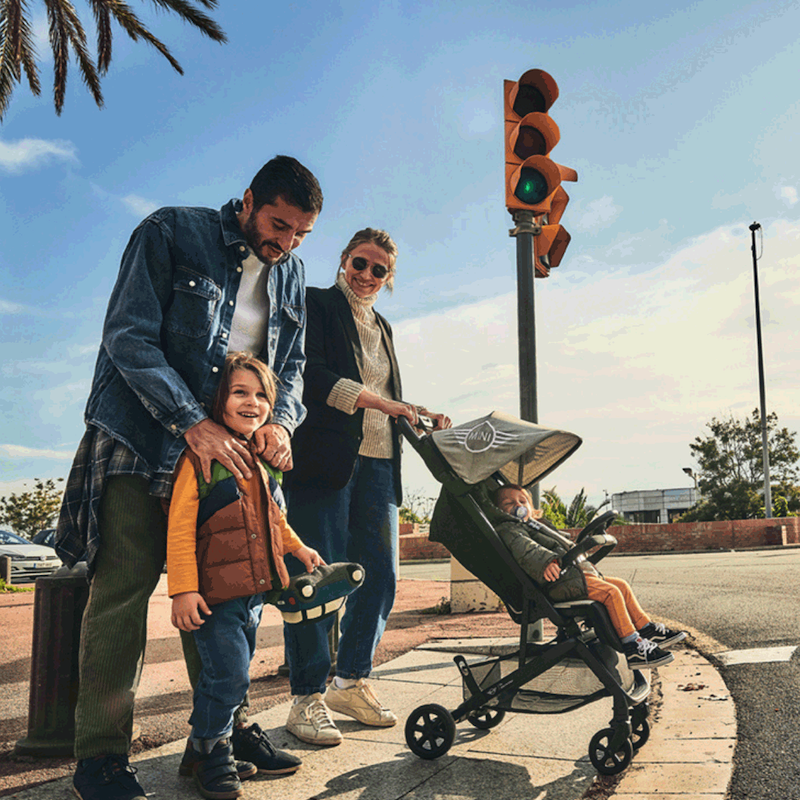 when can baby go in stroller?