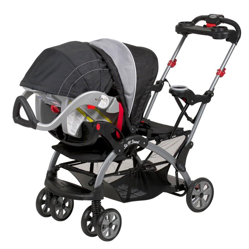 how to fold the baby trend stroller?