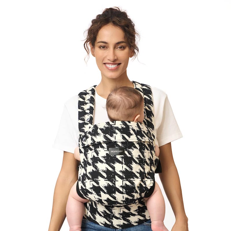 houndstooth baby carrier